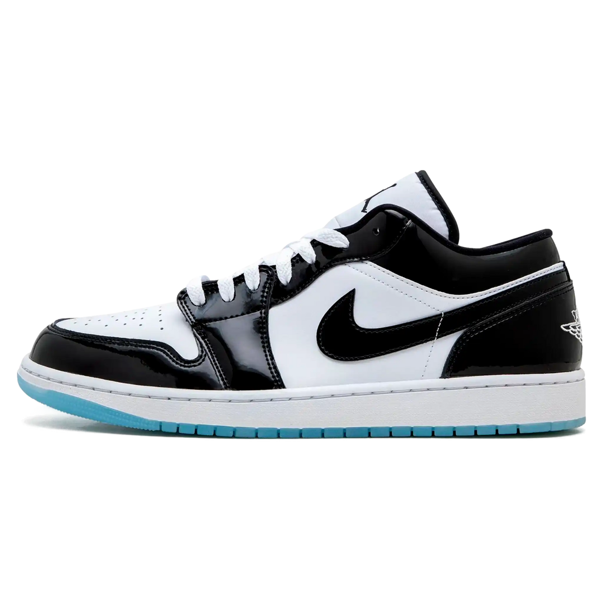 Tênis Air jordan 1 Low "Concord" Preto / Branco