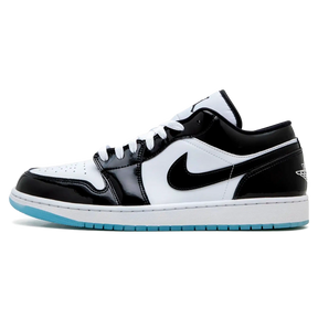 Tênis Air jordan 1 Low "Concord" Preto / Branco