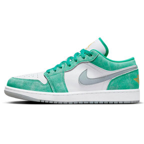 Tênis Air jordan 1 Low Masculino "Emerald Grey" Verde