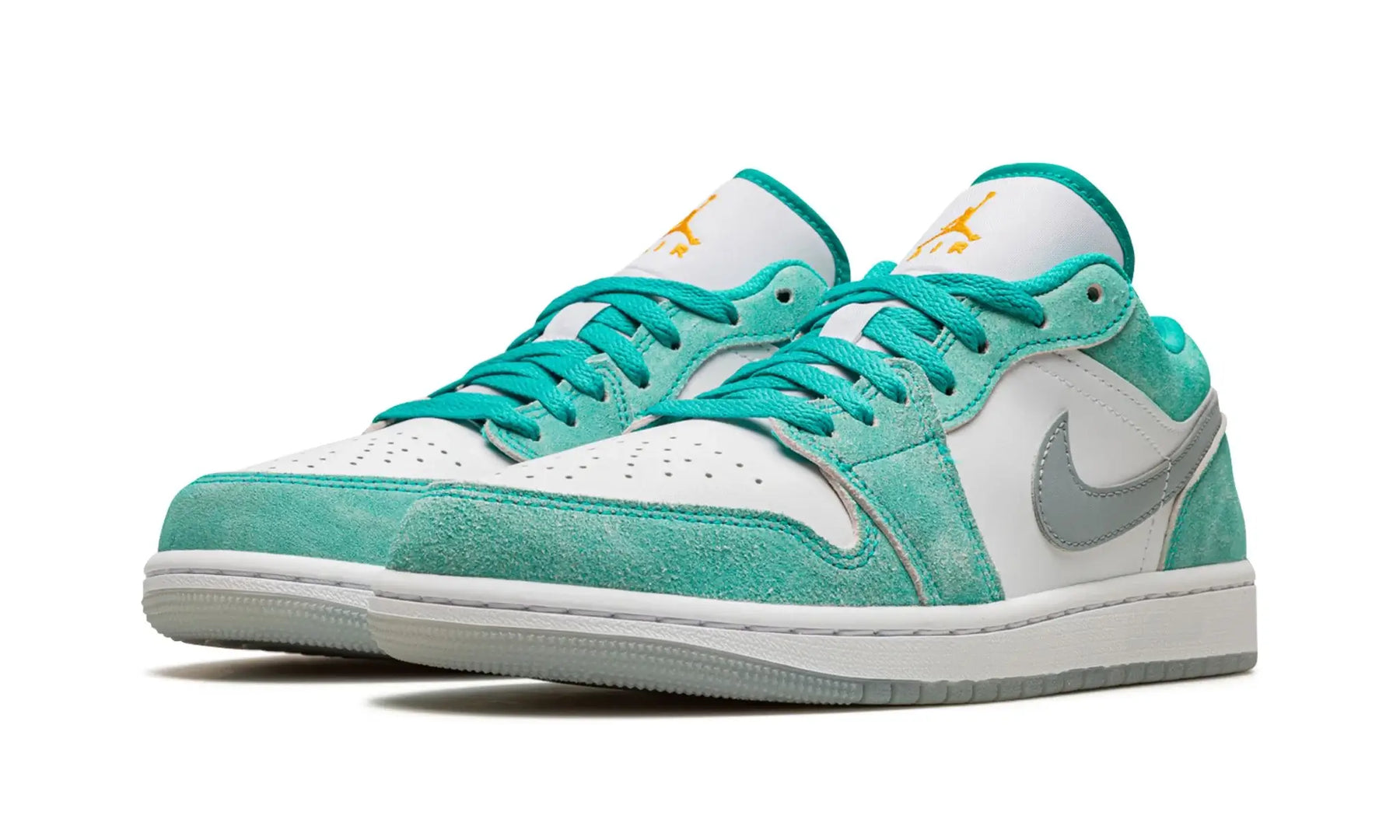 Tênis Air jordan 1 Low Masculino "Emerald Grey" Verde