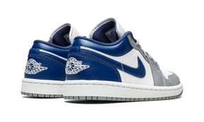 Tênis Air jordan 1 Low Feminino "French Blue" Cinza / Azul