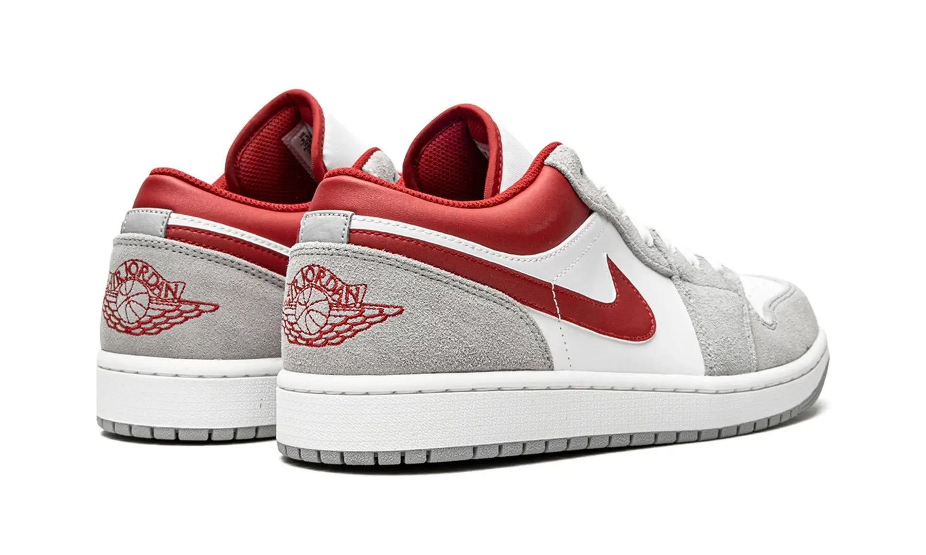 Tênis Air jordan 1 Low "Light Smoke Gym Red"