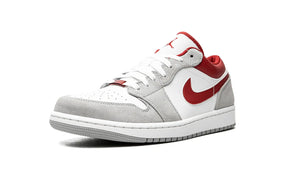 Tênis Air jordan 1 Low "Light Smoke Gym Red"