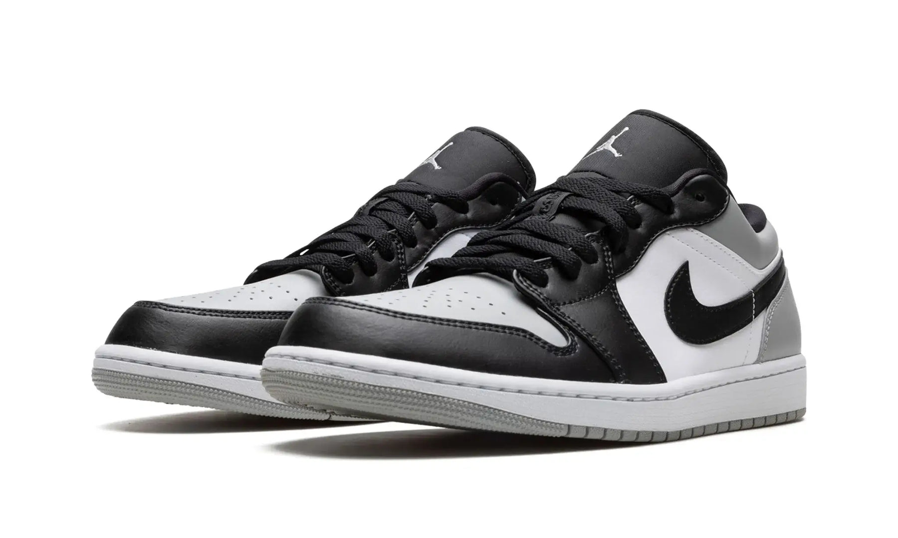 Tênis Air jordan 1 Low Masculino "Shadow Toe" Cinza / Preto