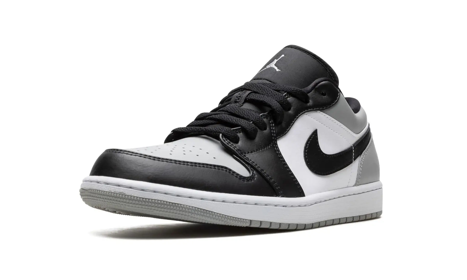 Tênis Air jordan 1 Low Masculino "Shadow Toe" Cinza / Preto