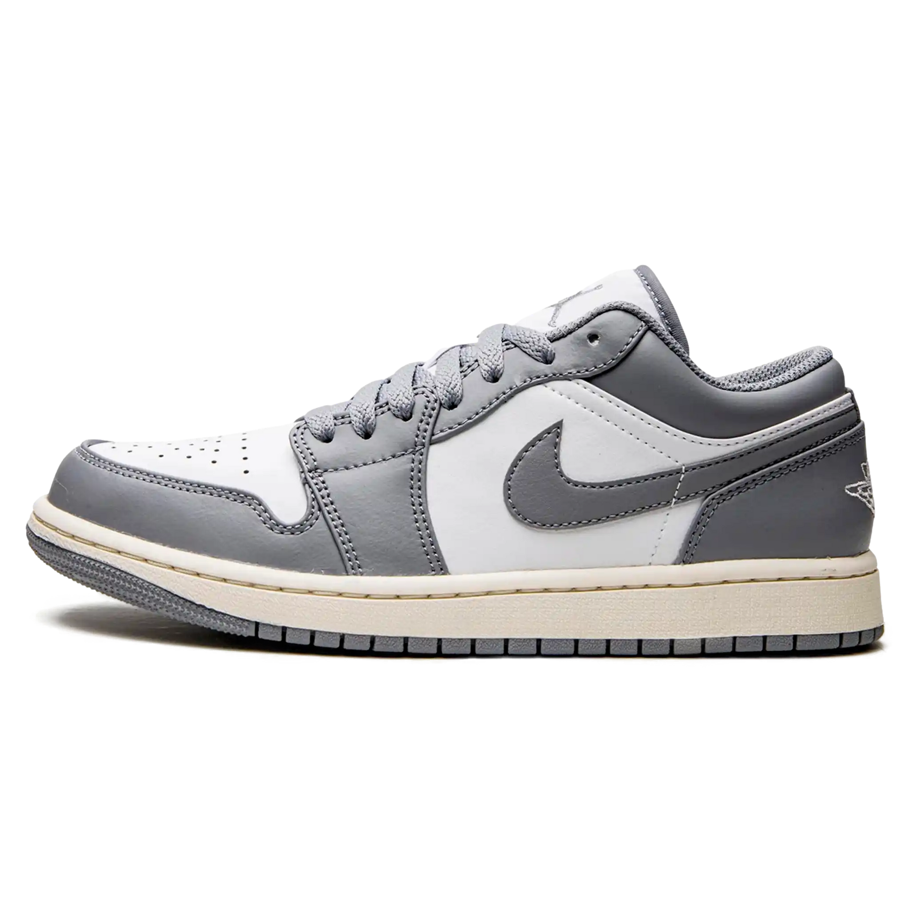 Tênis Air jordan 1 Low Masculino "Vintage Grey" Cinza / Branco