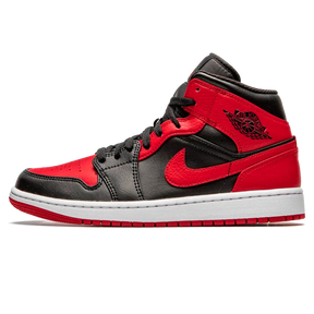 Tênis Air Jordan 1 Mid "Banned" Vermelho / Preto