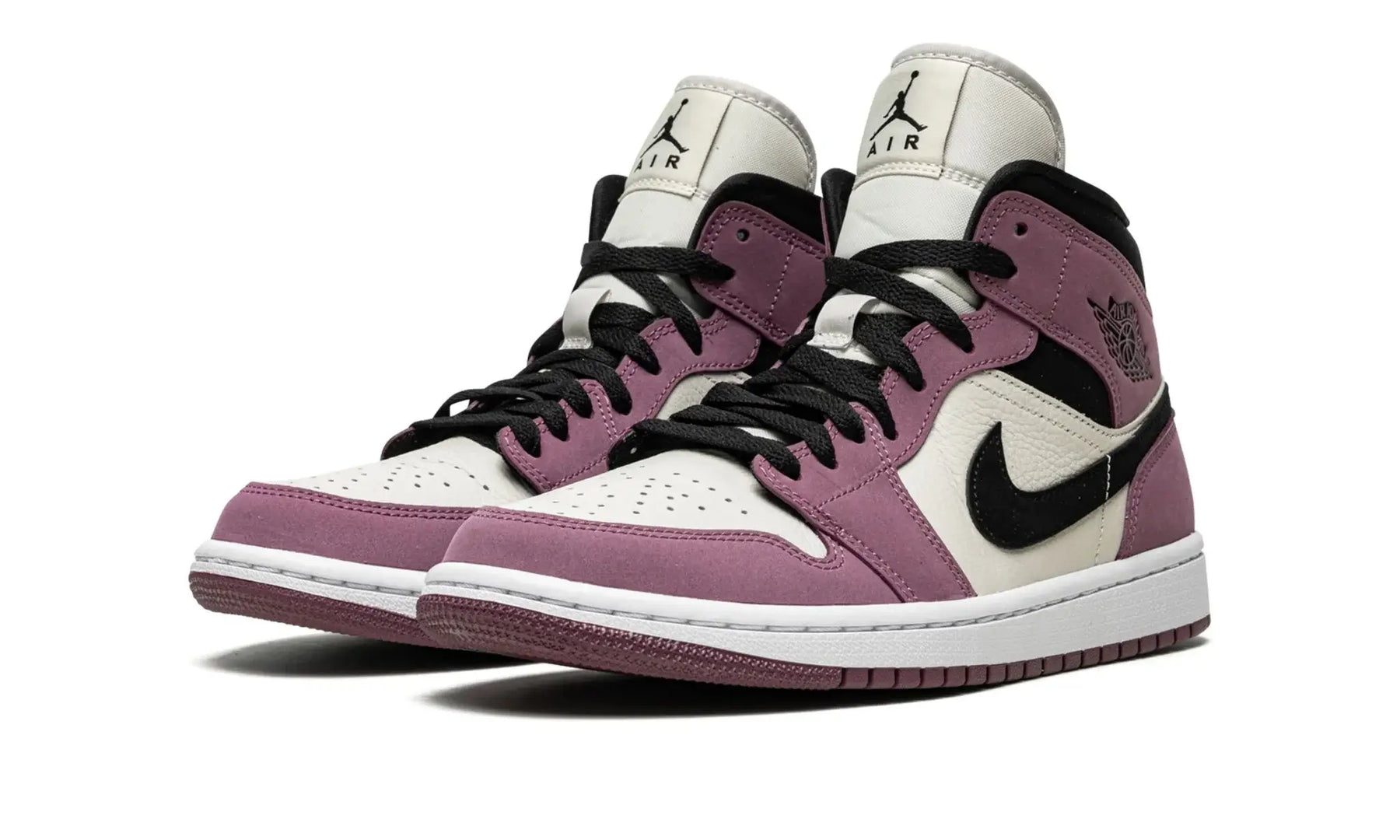 Tênis Air Jordan 1 Mid Feminino "Berry Pink" Rosa