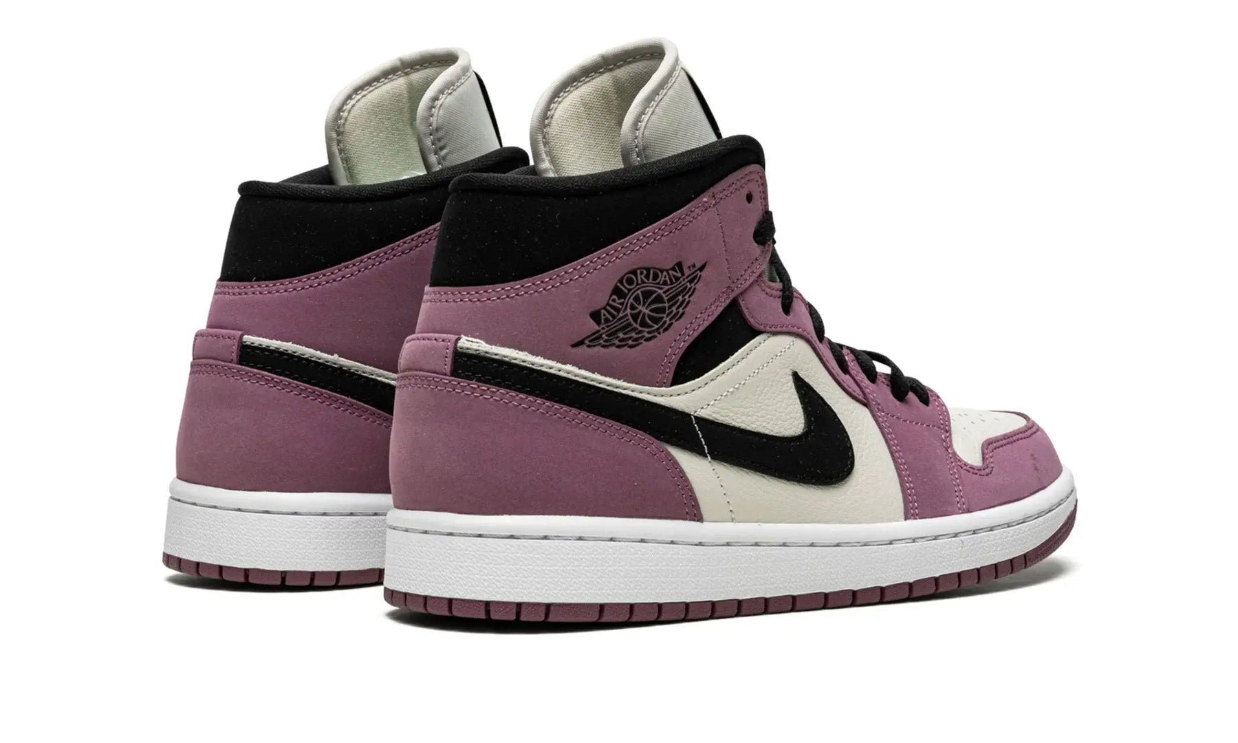 Tênis Air Jordan 1 Mid Feminino "Berry Pink" Rosa