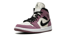 Tênis Air Jordan 1 Mid Feminino "Berry Pink" Rosa