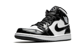 Tênis Air Jordan 1 Mid "Carbon Fiber" Preto / Branco