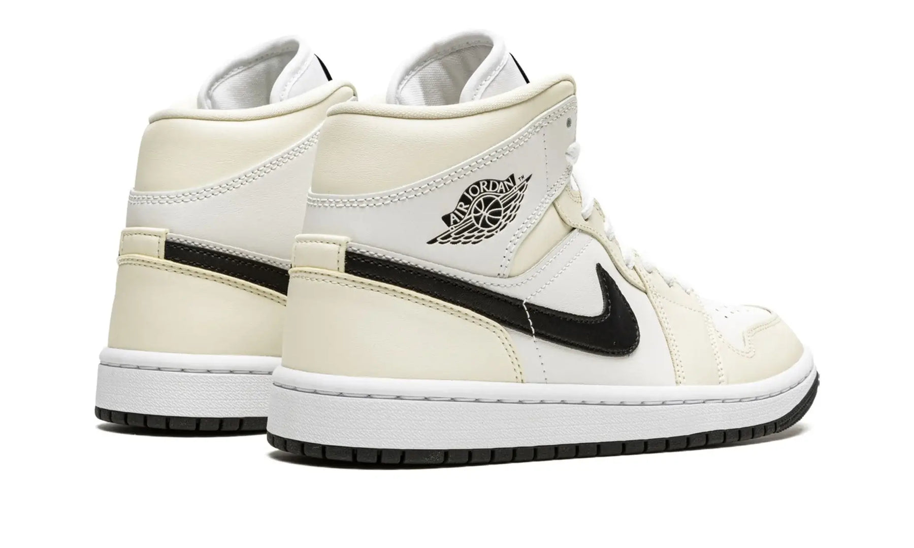 Tênis Air Jordan 1 Mid Feminino "Coconut MIlk" Amarelo