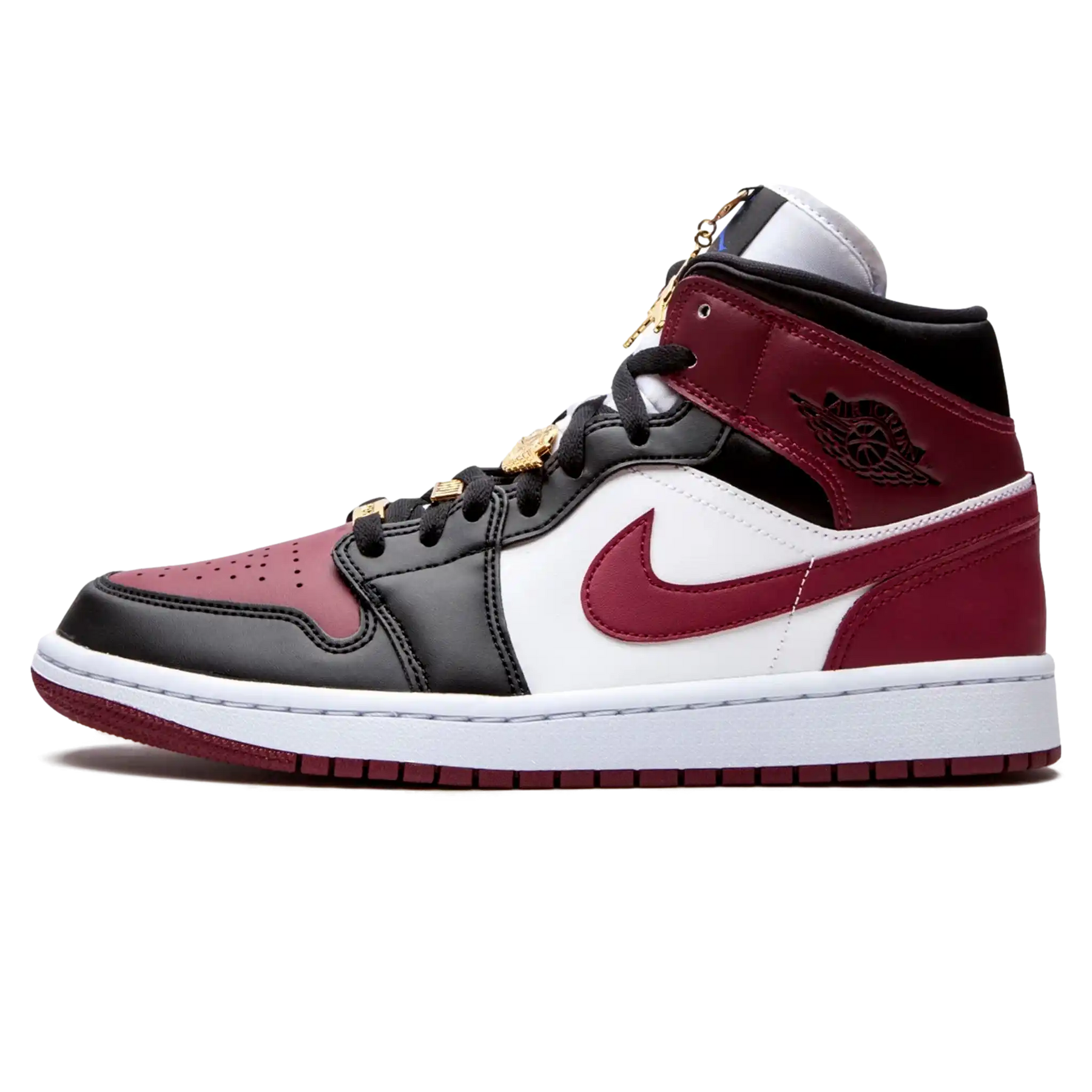 Tênis Air Jordan 1 Mid Feminino "Beetroot" Roxo