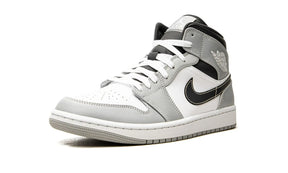 Tênis Air Jordan 1 Mid Feminino "Light Smoke Grey Anthracite" Cinza