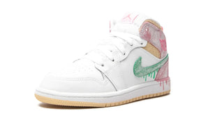 Tênis Air Jordan 1 Mid Feminino "Paint Drip"