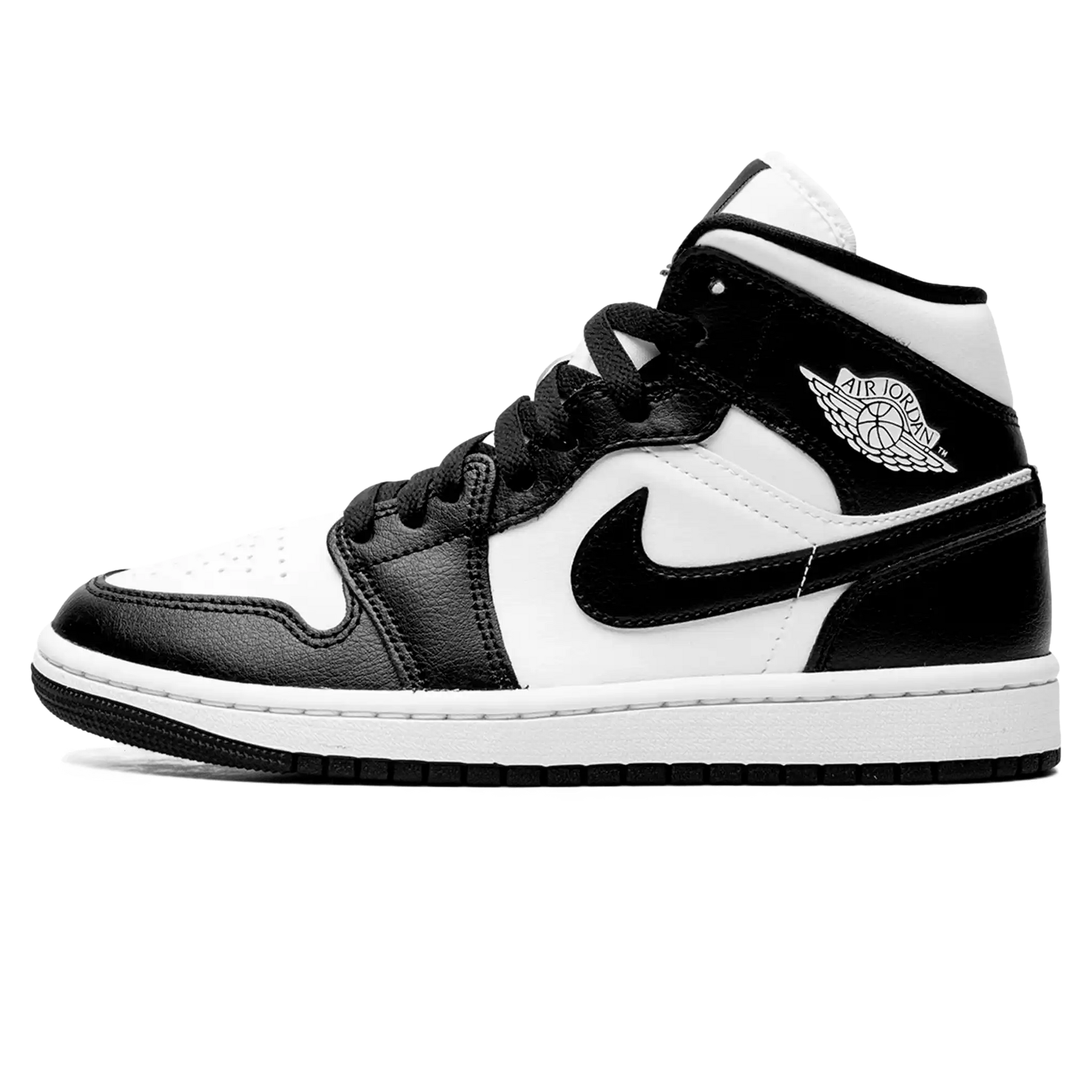 Tênis Air Jordan 1 Mid "Panda" Preto / Branco