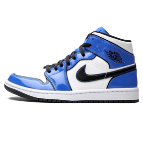 Tênis Air Jordan 1 Mid Feminino "Signal Blue" Azul