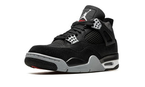 Tênis Air jordan 4 "Black Canvas" Preto