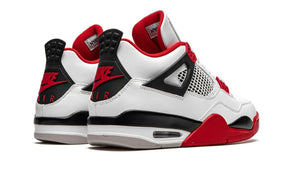 Tênis Air Jordan 4 "Fire Red" Branco / Vermelho