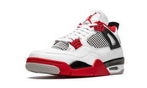 Tênis Air Jordan 4 "Fire Red" Branco / Vermelho