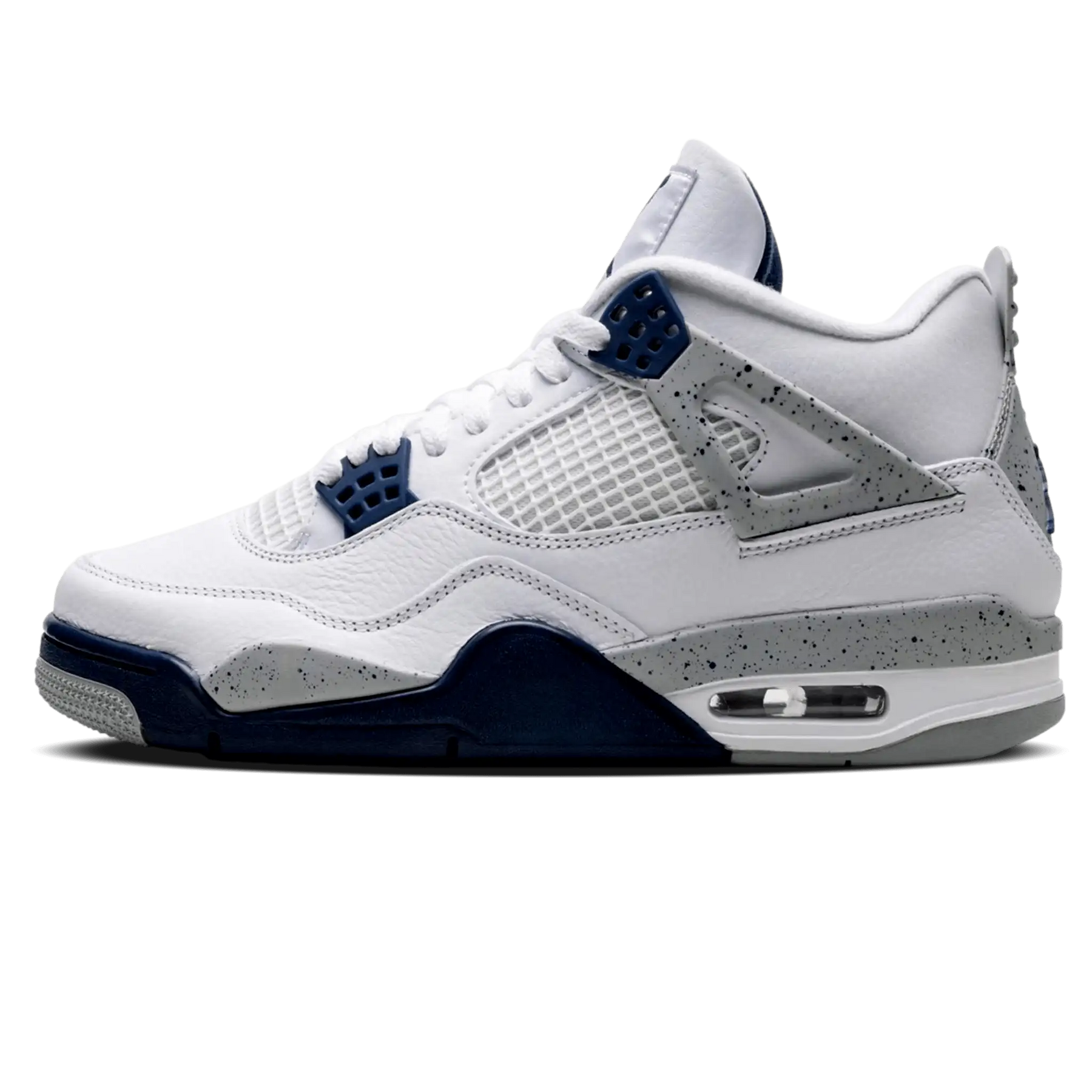 Tênis Air jordan 4 "Midnight Navy" Branco / Azul