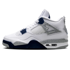 Tênis Air jordan 4 "Midnight Navy" Branco / Azul