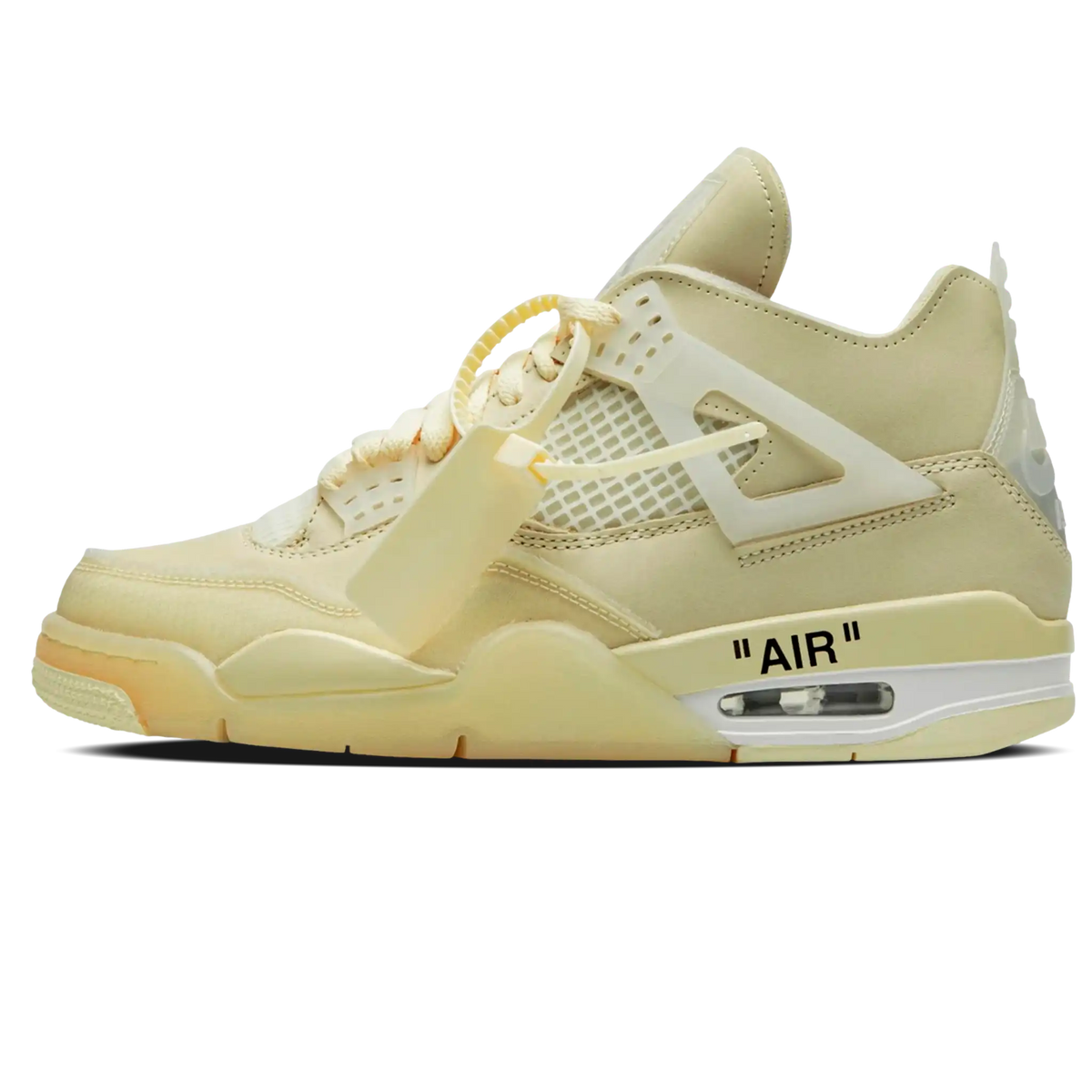 Tênis Air jordan 4 x Off-White "Sail"