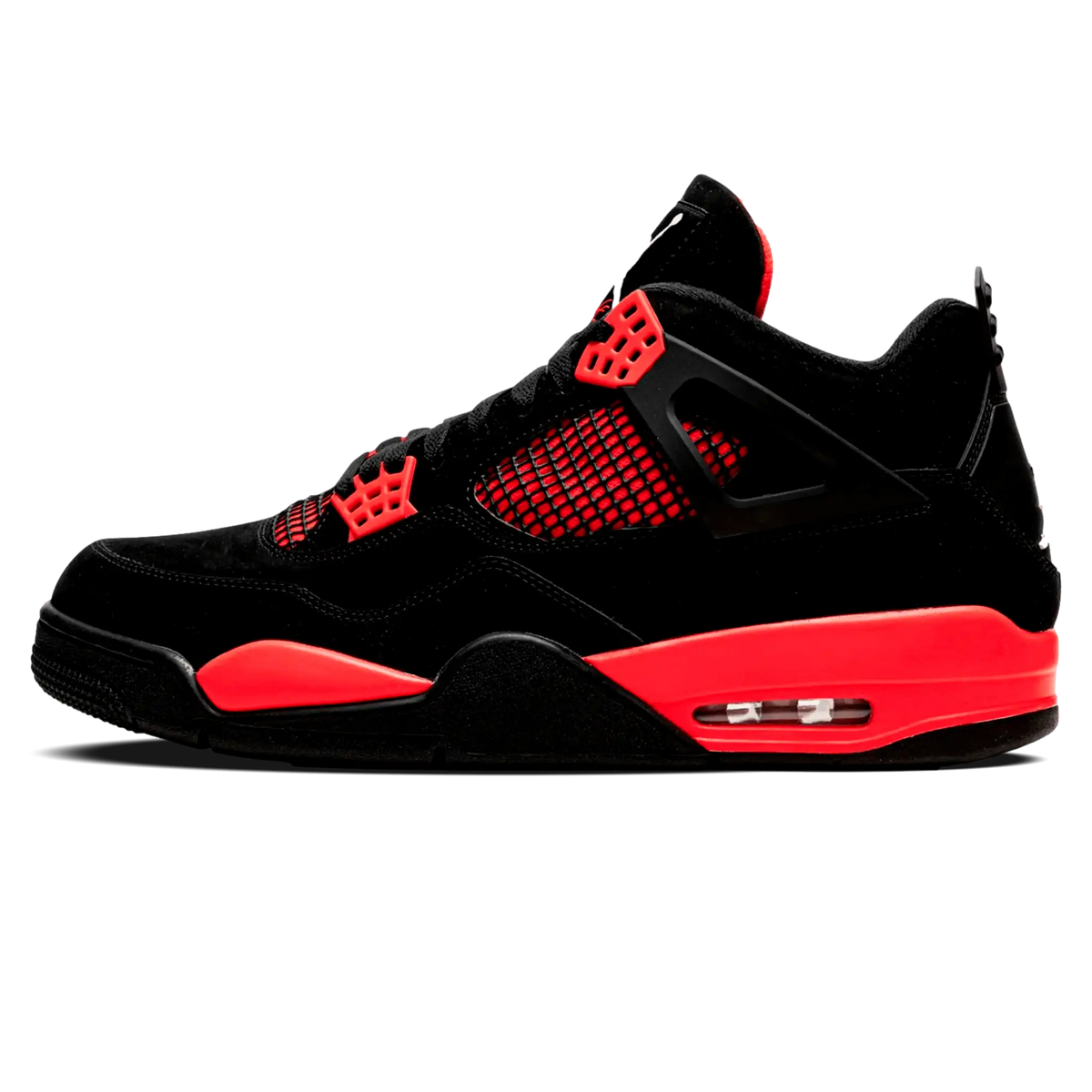 Tênis Air jordan 4 "Red Thunder" Preto / Vermelho