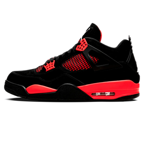 Tênis Air jordan 4 "Red Thunder" Preto / Vermelho