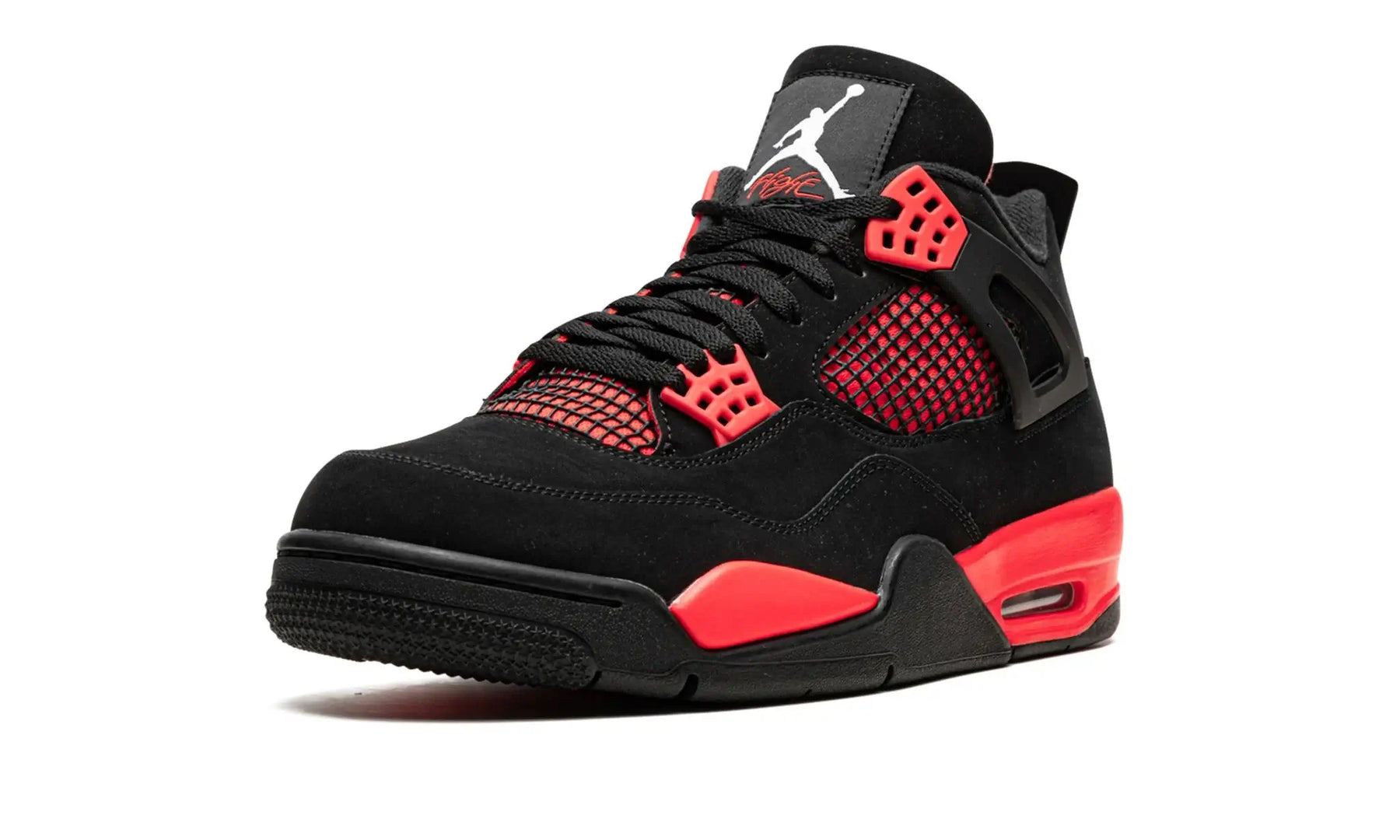 Tênis Air jordan 4 "Red Thunder" Preto / Vermelho