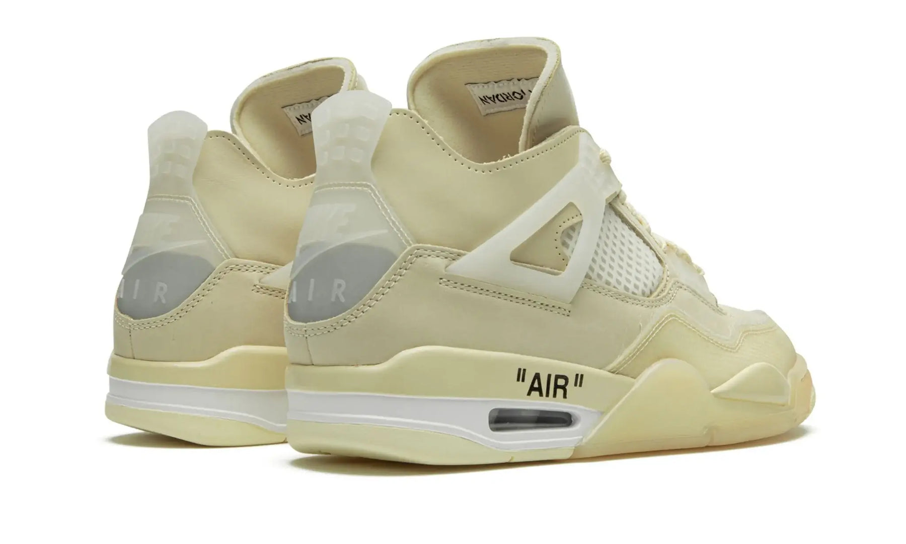 Tênis Air jordan 4 x Off-White "Sail"