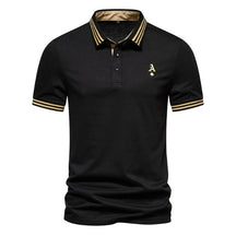 Camisa Polo Masculina Azir Preto