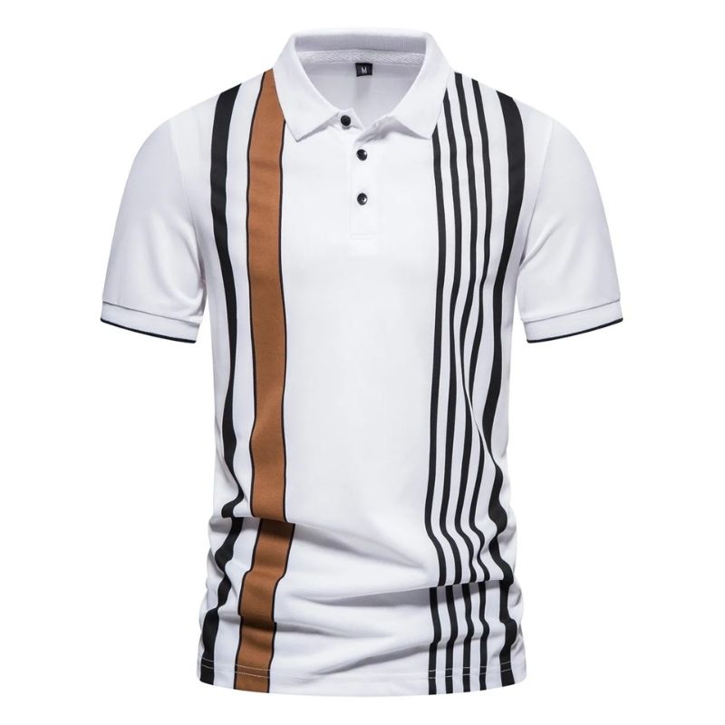 Camisa Polo Masculina Yver Branca