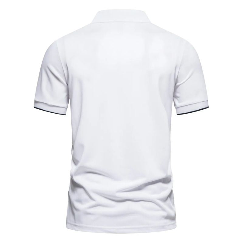 Camisa Polo Masculina Yver Branca