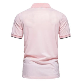 Camisa Polo Masculina Yver Rosa