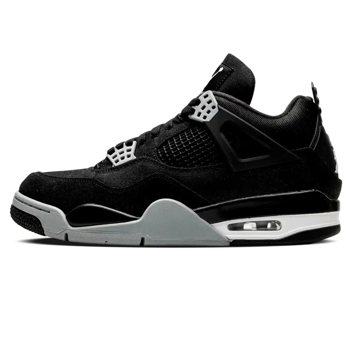 Tênis Air jordan 4 "Black Canvas" Preto