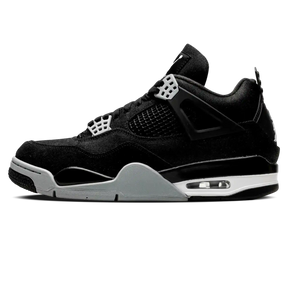 Tênis Air jordan 4 "Black Canvas" Preto