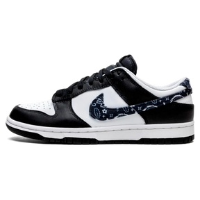 Tênis Nike Dunk Low Feminino "Black Paisley" Preto / Branco