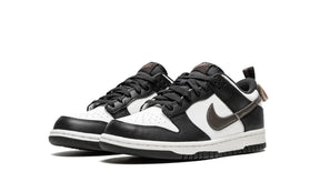 Tênis Nike Dunk Low Feminino "Black White Metallic"