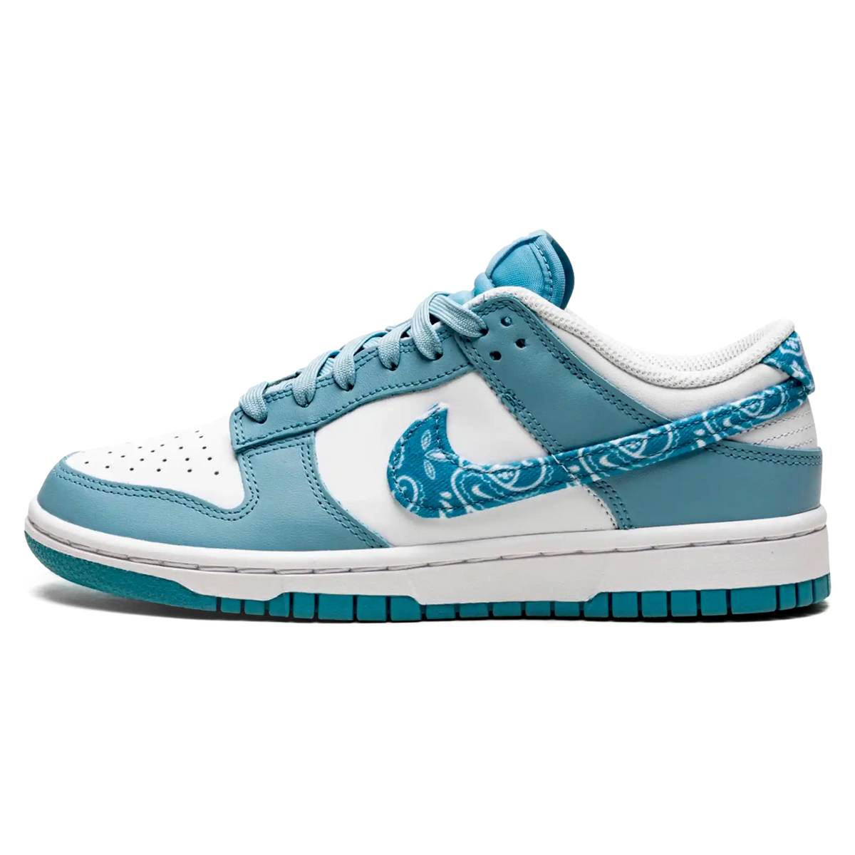 Tênis Nike Dunk Low Feminino "Blue Paisley" Azul / Branco