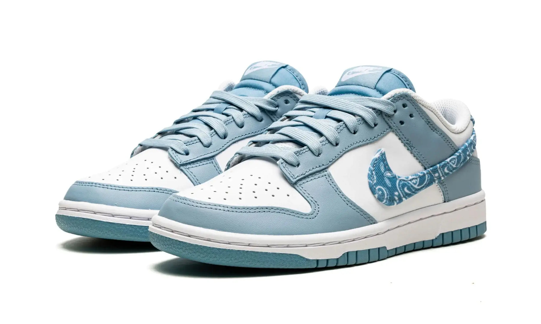 Tênis Nike Dunk Low Feminino "Blue Paisley" Azul / Branco