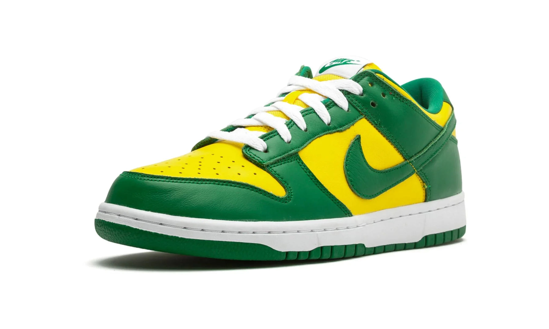 Tênis Nike Dunk Low "Brazil" Verde / Amarelo