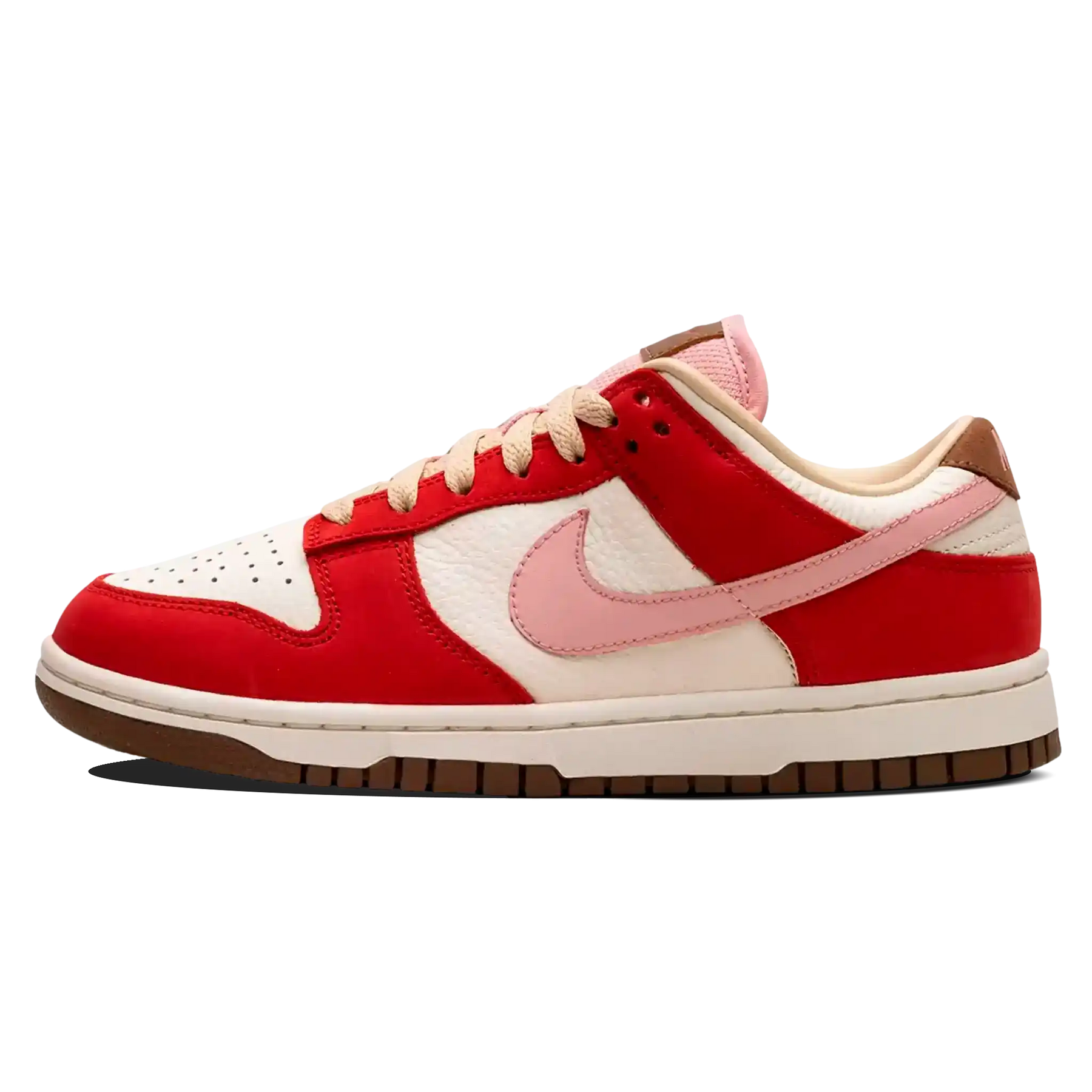 Tênis Nike Dunk Low Feminino "Bacon" Vermelho / Rosa