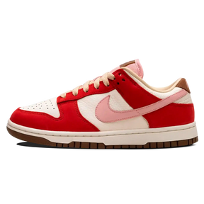 Tênis Nike Dunk Low Feminino "Bacon" Vermelho / Rosa