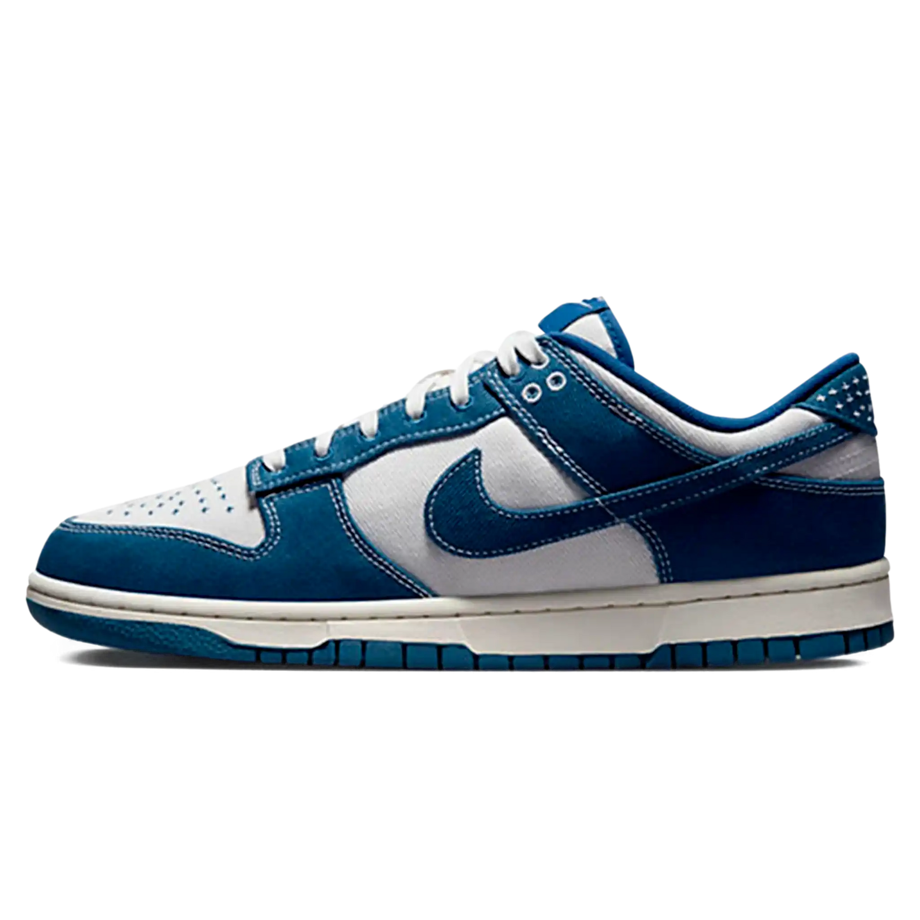 Tênis Nike Dunk Low "Sashiko industrial Blue" Azul