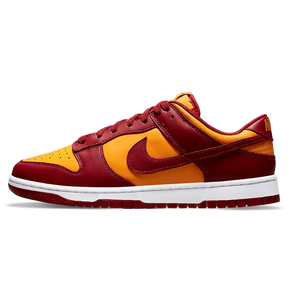 Tênis Nike Dunk Low "Championship Gold" Vermelho / Amarelo