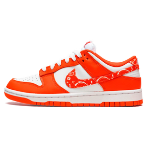 Tênis Nike Dunk Low Feminino "Orange Paisley" Laranja / Branco