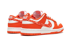 Tênis Nike Dunk Low Feminino "Orange Paisley" Laranja / Branco