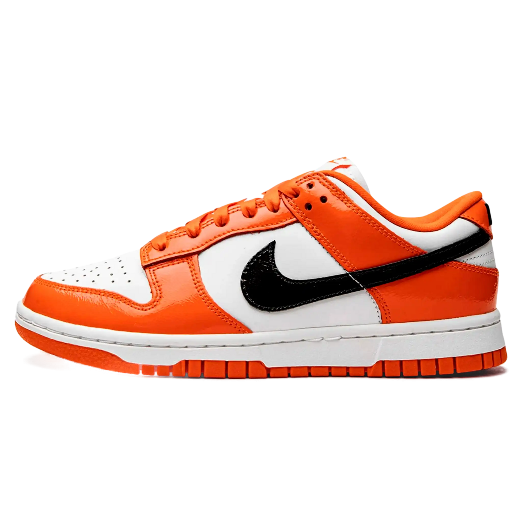 Tênis Nike Dunk Low Feminino "Patent Halloween" Laranja