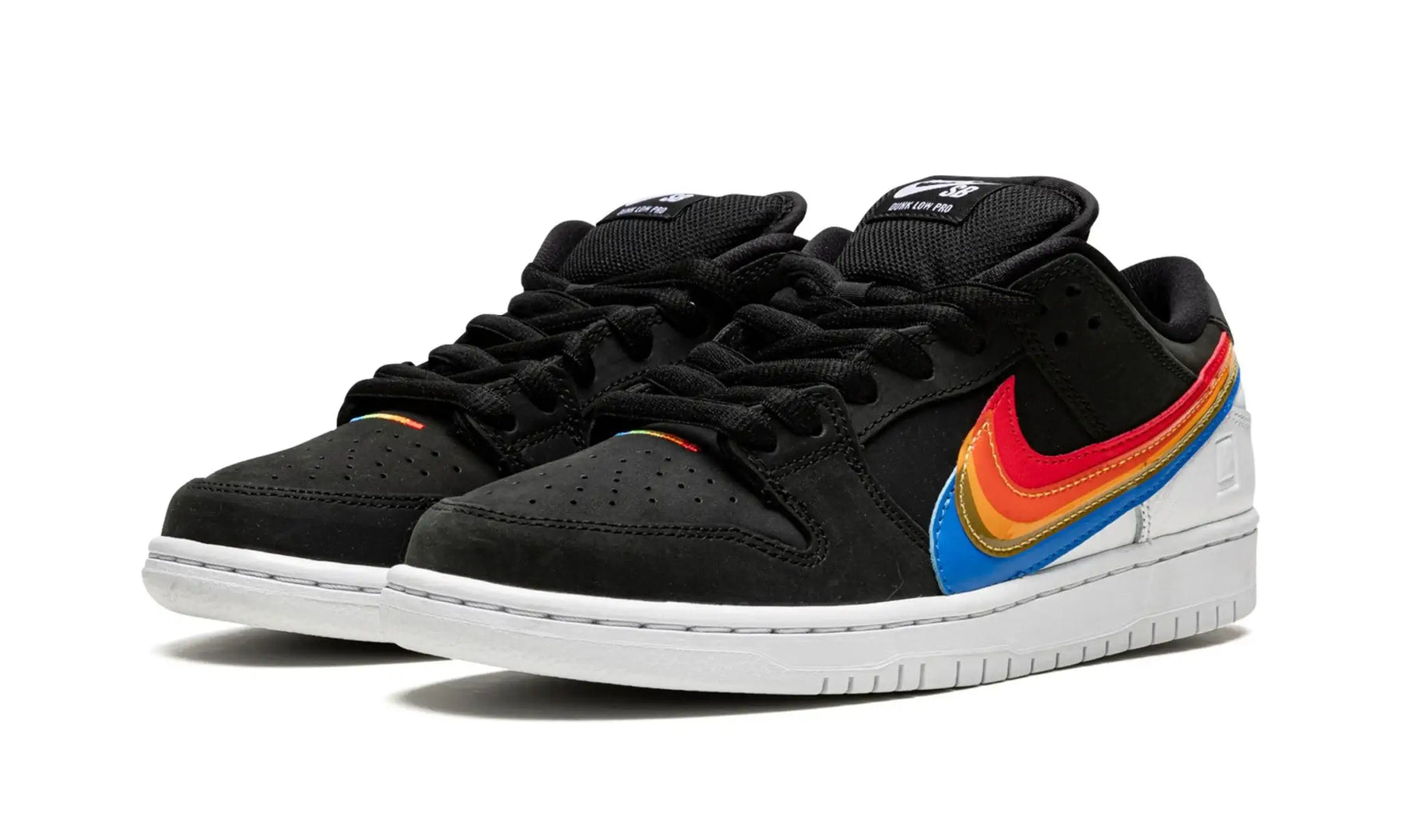 Tênis Nike Dunk Low SB "Polaroid" Preto / Colorido